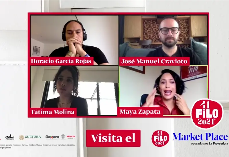 Participantes del debate en la FILO