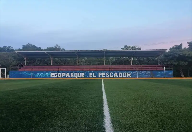  La cancha de Puerto Ángel Eco parque El Pescador fue inaugurada el pasado viernes.