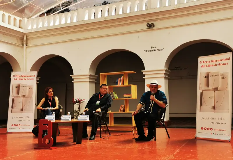 Plática con Miguel de la Cruz. 
