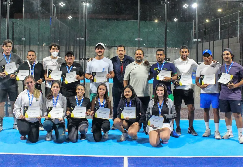 premiación padel
