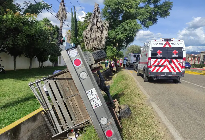 Accidente en Huayápam