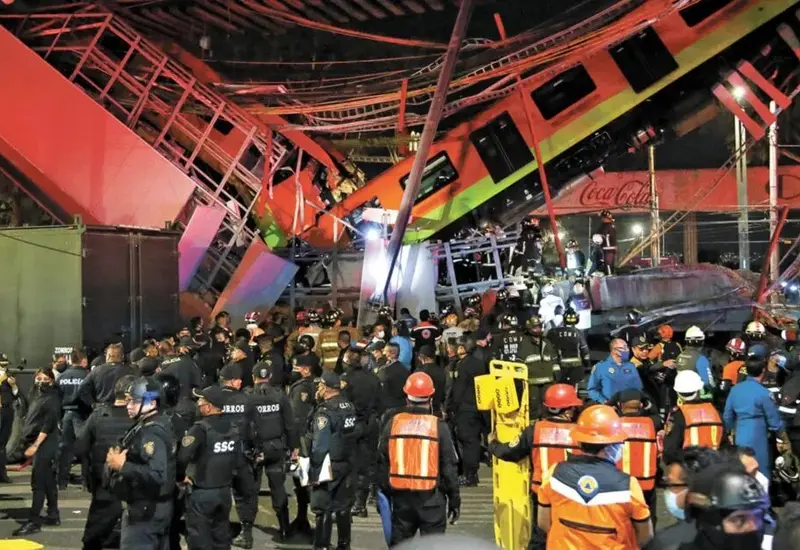 Colapso Línea 12 del metro
