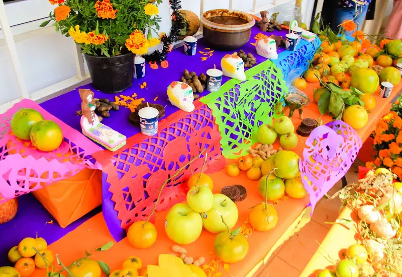 Altar día de Muertos en Oaxaca