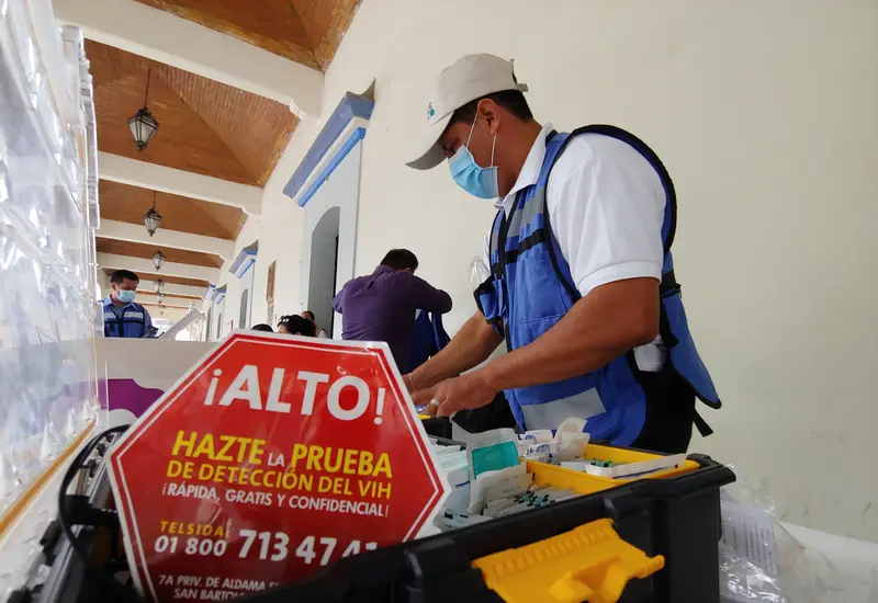 Pruebas VIH en Oaxaca