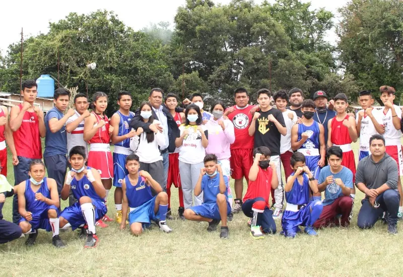 Boxeadores oaxaqueños
