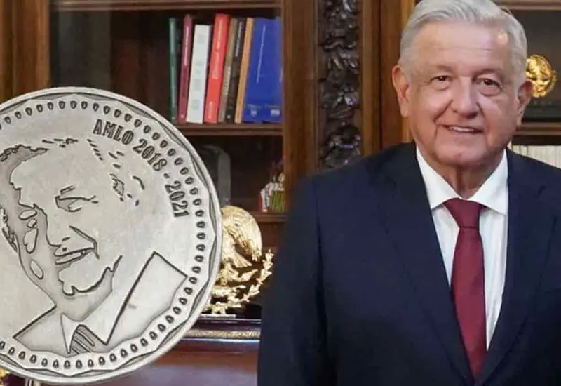 Las monedas se comenzaron a vender en la plataforma de Mercado Libre donde la gente podía pagar 150 pesos para tener una de estas piezas con el rostro del presidente activo de México. 