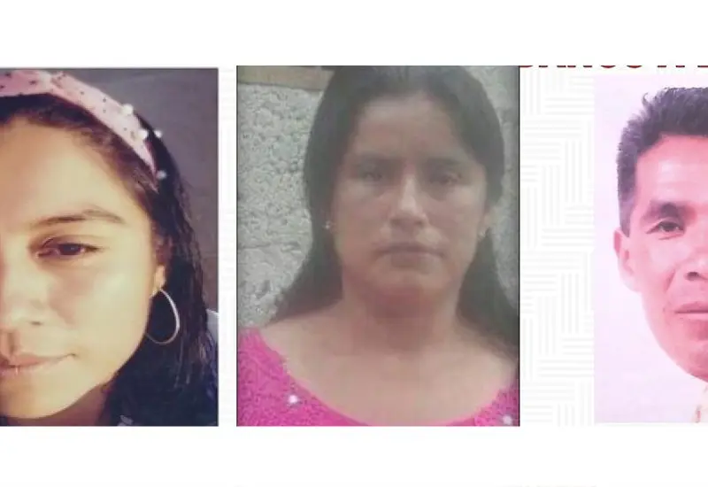 Desaparecen tres personas en Oaxaca