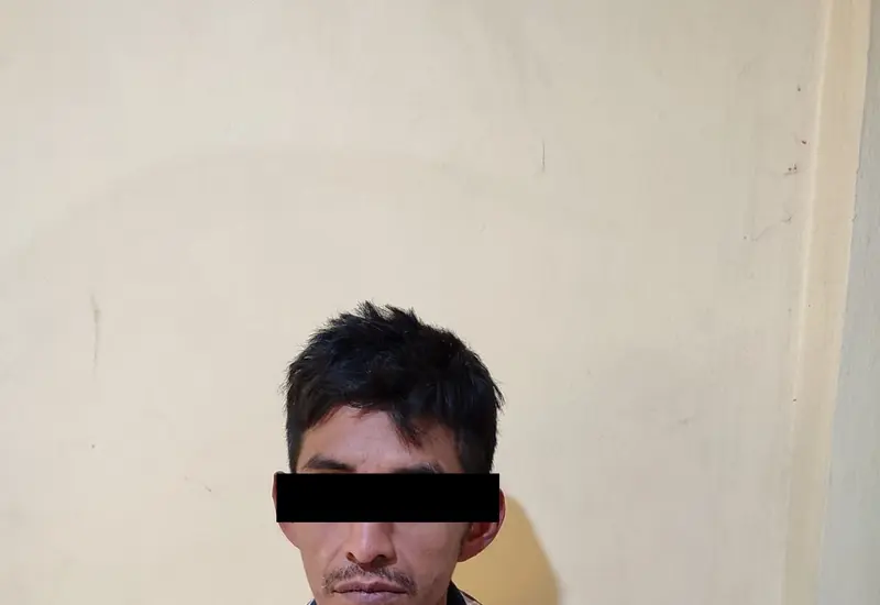 Sujeto detenido