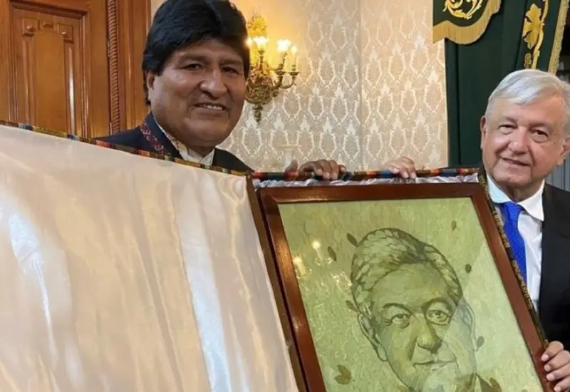 Evo morales y AMLO 