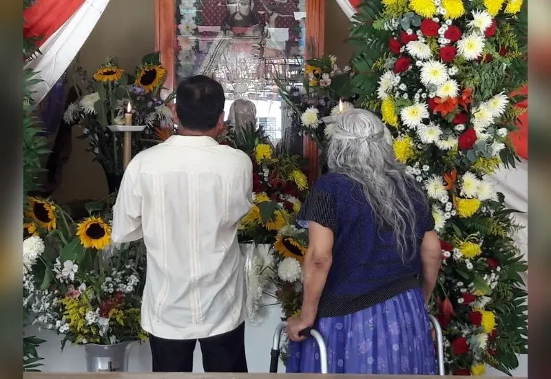 Fieles de San Jerónimo en Tehuantepec