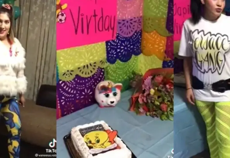 Mujeres en fiesta.