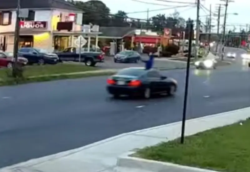 Vehículo sobre avenida
