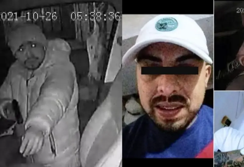 Videocámaras de vigilancia captaron que los hechos ocurrieron en la Ruta 79 a las 05:37 horas de este martes 26 de octubre. 