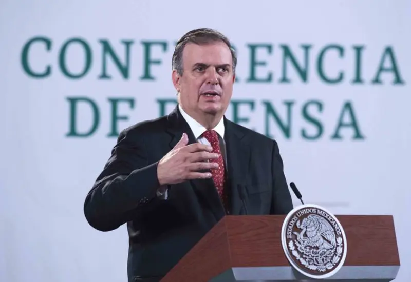 Ebrard en conferencia de prensa