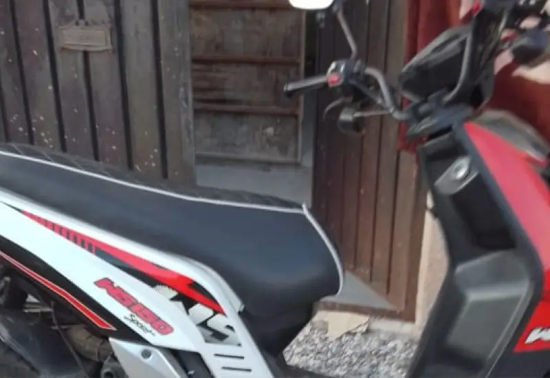 Motocicleta robada en Huajuapan