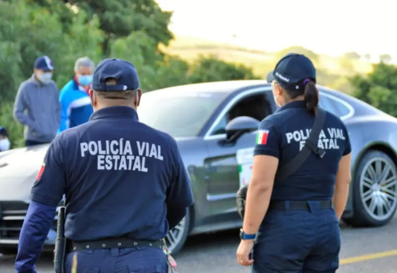 Policía Vial en Operativo