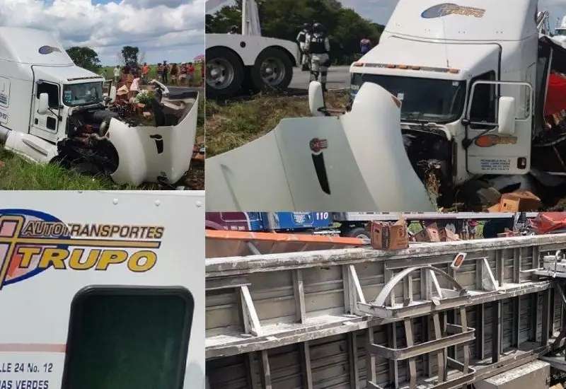 Trailer volcado