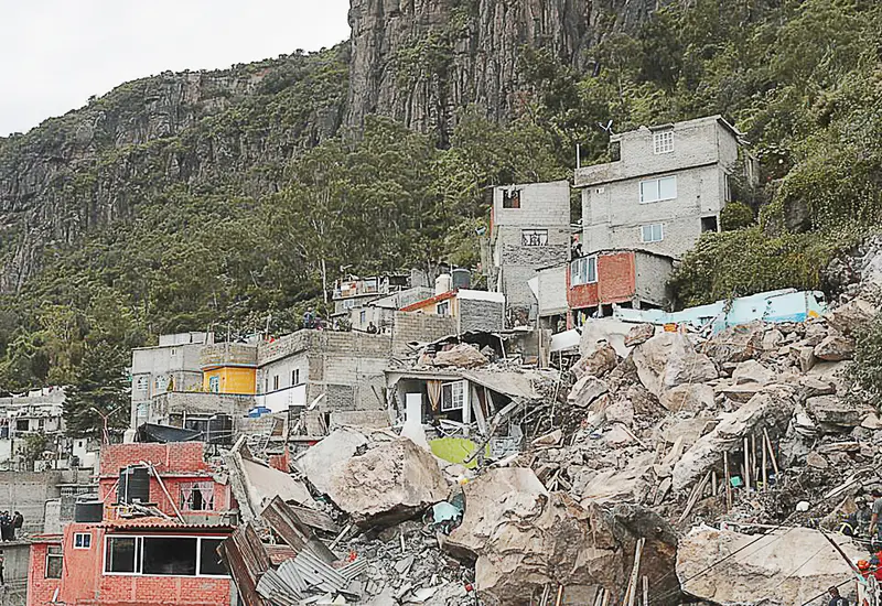  Se han complicado los rescates debido a lo inestable de la zona. Foto: Infobae