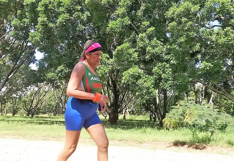 Atleta corriendo