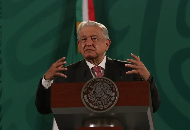 Andrés Manuel López Obrador reiteró que México es un país independiente y soberano. Foto: Agencia Reforma