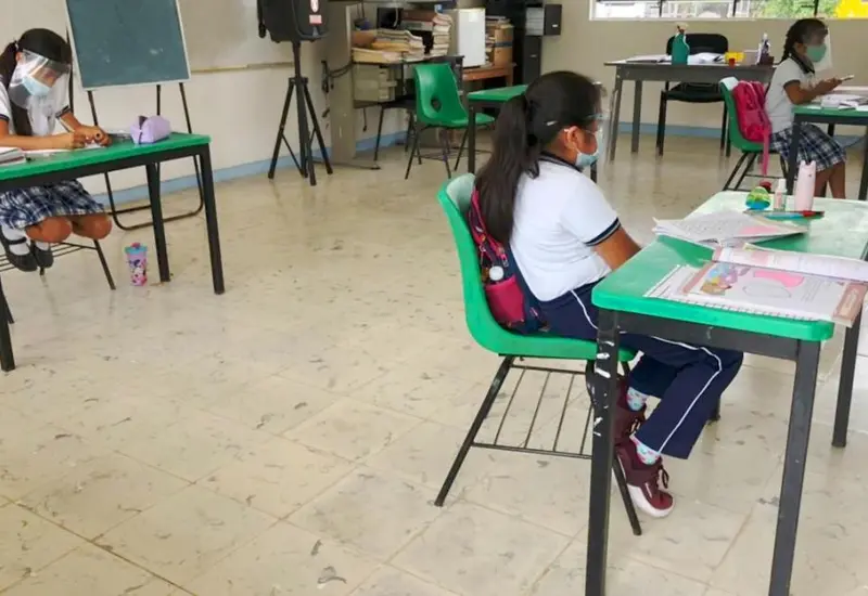 El 30 de agosto inició de manera formal el ciclo escolar 2021-2022 en el país./Archivo