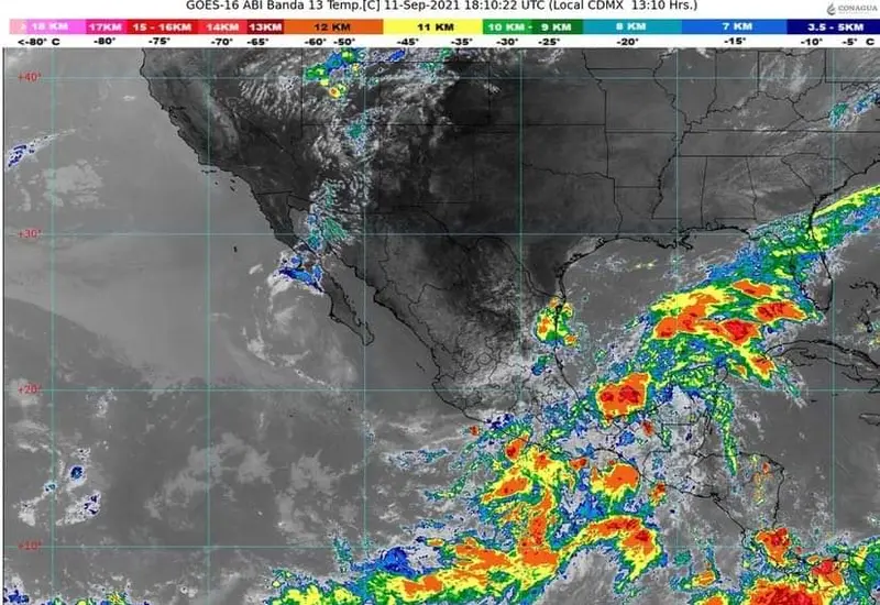 La Onda Tropical número 29 provocará fuertes lluvias en la región del Istmo.