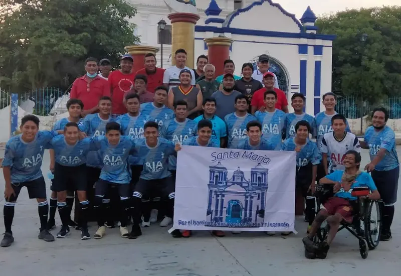 Santa María busca revivir viejas glorias en el futbol de Tehuantepec. 