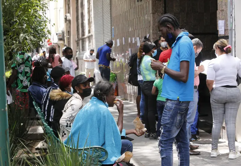 Migrantes haitianos