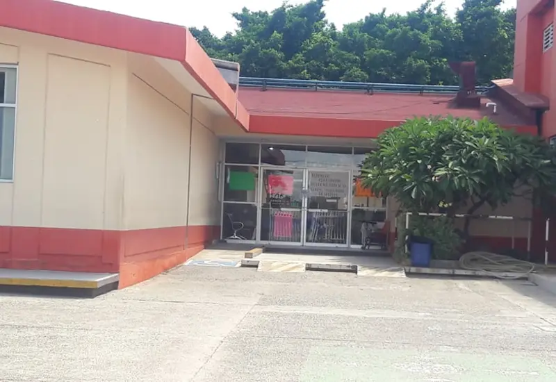 Fachada del Hospital General de Tehuantepec