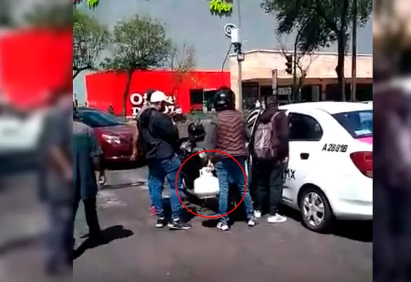 Al parecer el altercado se habría dado luego de que el taxista le cerró el paso a la mujer.