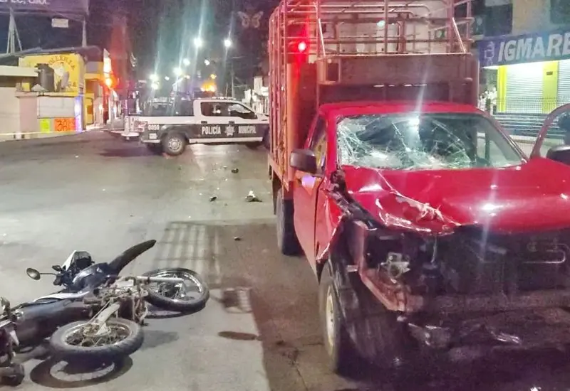 Accidente en Tuxtepec