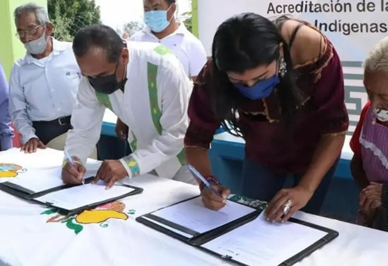 Firma de acuerdo en pro de pueblos indígenas