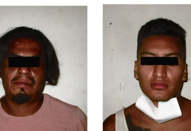 Dos sujetos detenidos