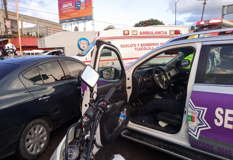 Patrulla accidentada