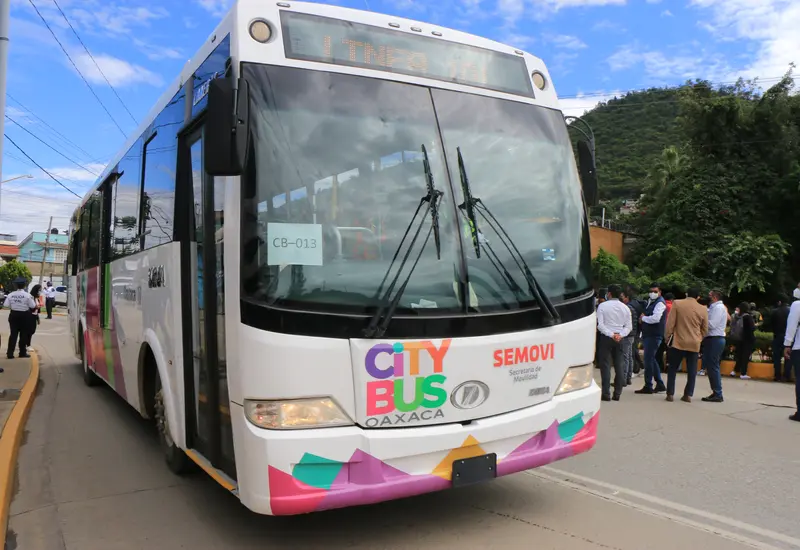 Sistema de transporte Citybus de Oaxaca