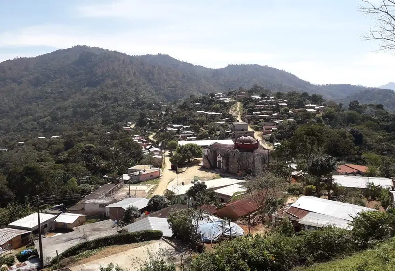 Casas en la región Mixe