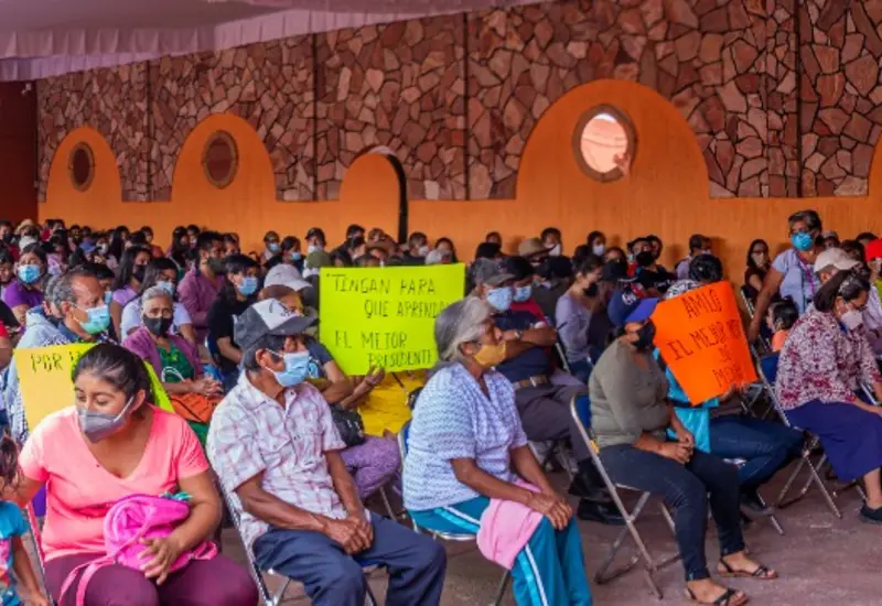 Impulsan ratificación de Amlo en Xoxo