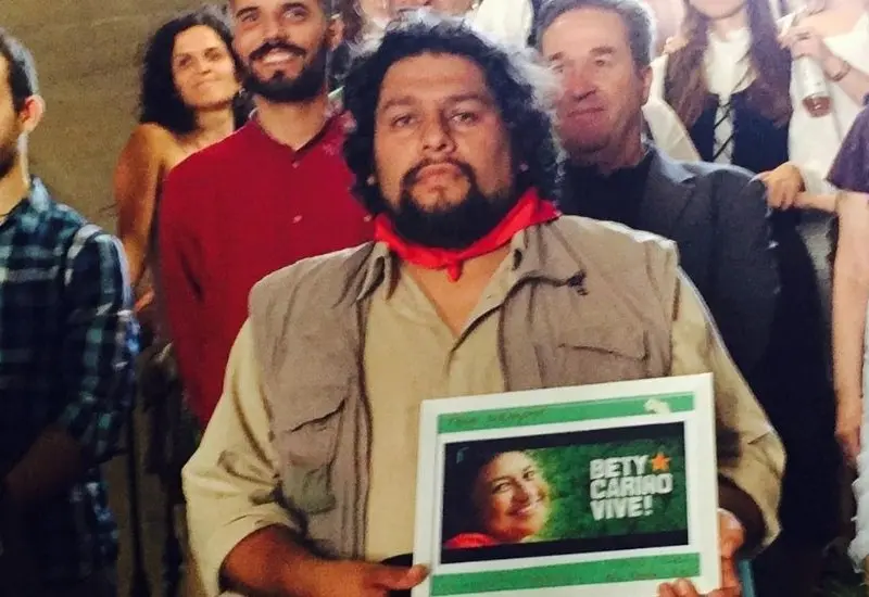 Esposo de Betty Cariño, activista asesinada.