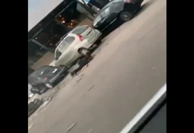 Captura de video de la explosión en Salamanca