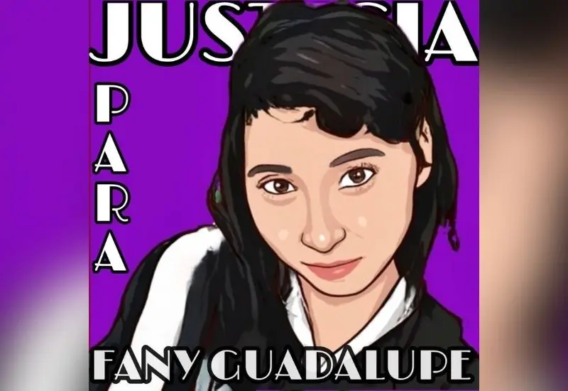 Cartel "Justicia para Fany Guadalupe"