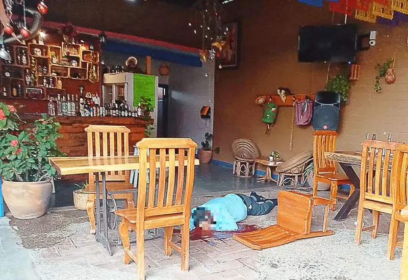 Cuerpo del hombre asesinado en un restaurante