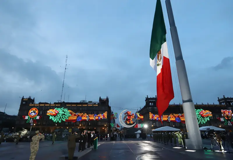 Ceremonia por sismo de 19 de septiembre