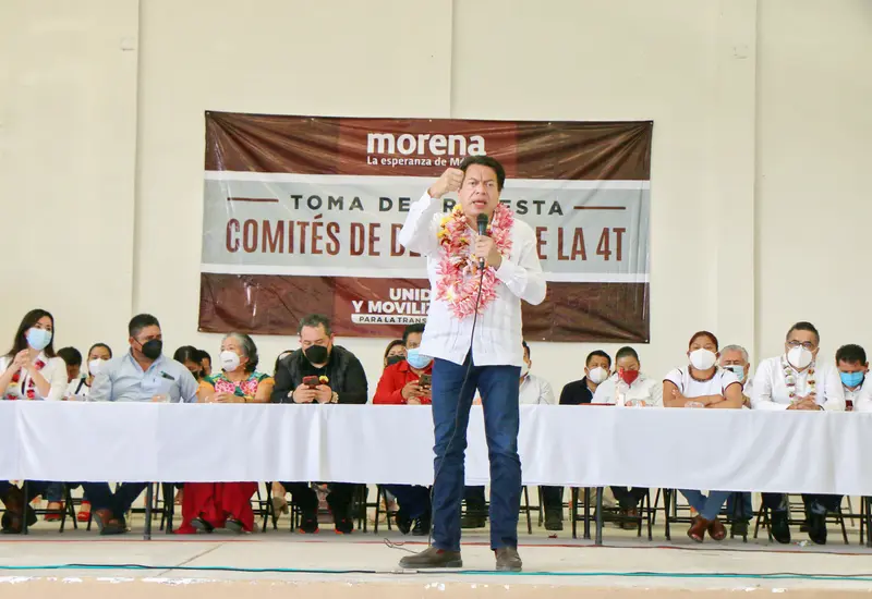 Mario Delgado, presidente de Morena