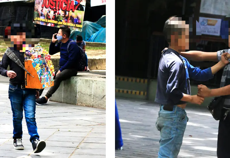 Los niños que no asisten a la escuela y se encuentran ocupados, son los que corren mayor riesgo y amenaza de ser reclutados por criminales.