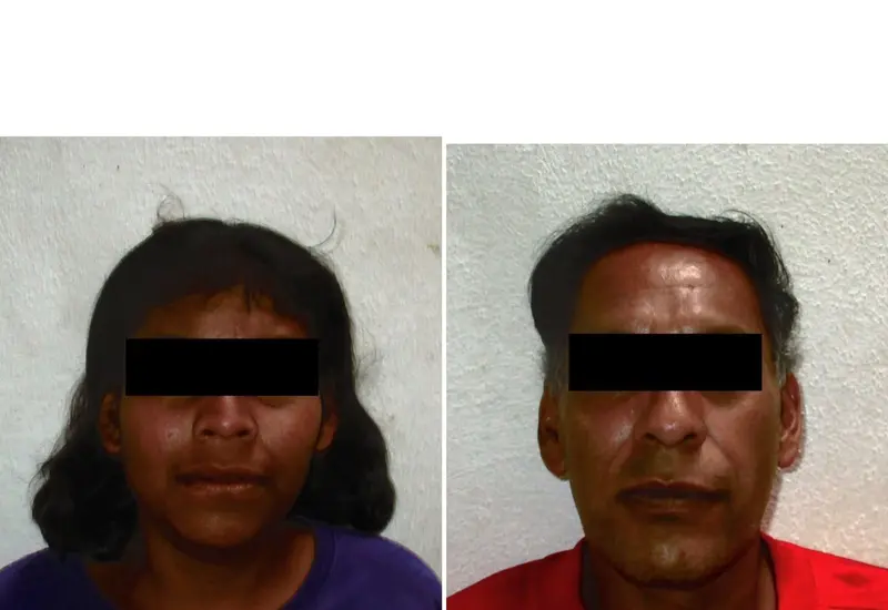 Pareja detenida por robo
