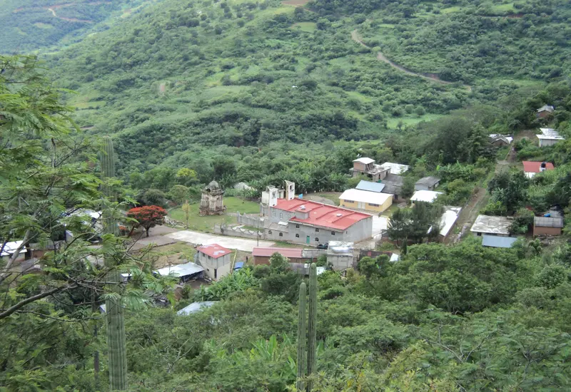 Escuela en la mixteca