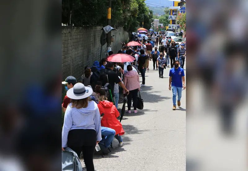 Por demarcación, la ocupación médica de Valles Centrales cuantificó el 69.9%, seguido del Istmo con 64.8%, la Mixteca con 61%, Tuxtepec con 54%, Costa con 39.2% y Sierra 0%. (Mario Jiménez Leyva)