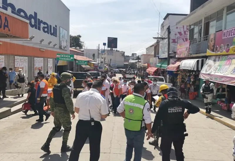 Ciudadanos participan en Segundo Simulacro