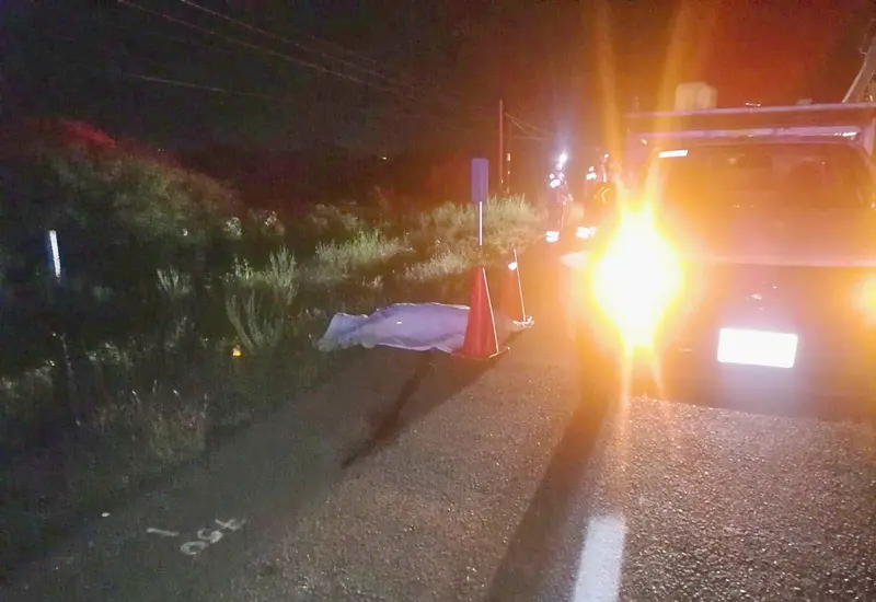 Sujeto arrollado en Tlacolula