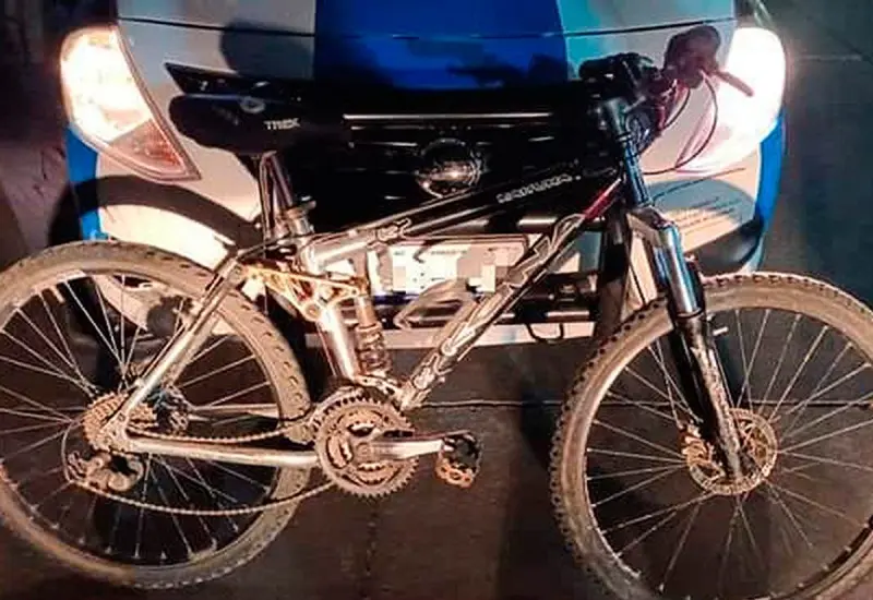 Recuperan bicicleta robada